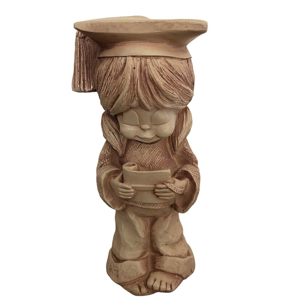 Vintage Fannykins Bill Mack Smarty Pants 1977 Figurine - Girl Graduate